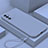 Coque Ultra Fine Silicone Souple 360 Degres Housse Etui S02 pour Samsung Galaxy A82 5G Gris Lavende