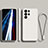 Coque Ultra Fine Silicone Souple 360 Degres Housse Etui S02 pour Samsung Galaxy S21 Ultra 5G Blanc