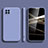 Coque Ultra Fine Silicone Souple 360 Degres Housse Etui S03 pour Samsung Galaxy M42 5G Gris Lavende