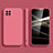 Coque Ultra Fine Silicone Souple 360 Degres Housse Etui S03 pour Samsung Galaxy M42 5G Rose Rouge