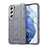 Coque Ultra Fine Silicone Souple 360 Degres Housse Etui S06 pour Samsung Galaxy S22 Plus 5G Gris