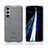 Coque Ultra Fine Silicone Souple 360 Degres Housse Etui S07 pour Samsung Galaxy S23 5G Gris