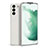 Coque Ultra Fine Silicone Souple 360 Degres Housse Etui S08 pour Samsung Galaxy S23 5G Blanc