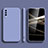 Coque Ultra Fine Silicone Souple 360 Degres Housse Etui YK1 pour Samsung Galaxy A70 Gris Lavende