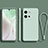 Coque Ultra Fine Silicone Souple 360 Degres Housse Etui YK1 pour Vivo X80 Lite 5G Pastel Vert