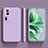 Coque Ultra Fine Silicone Souple 360 Degres Housse Etui YK2 pour Oppo Reno11 Pro 5G Violet Clair