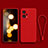 Coque Ultra Fine Silicone Souple 360 Degres Housse Etui YK2 pour Xiaomi Redmi Note 11T Pro+ Plus 5G Rouge