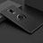 Coque Ultra Fine Silicone Souple avec Support Bague Anneau Aimante Magnetique pour OnePlus 6T Noir Petit
