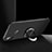 Coque Ultra Fine Silicone Souple avec Support Bague Anneau pour Xiaomi Redmi Note 5 Pro Noir Petit
