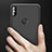 Coque Ultra Fine Silicone Souple avec Support Bague Anneau pour Xiaomi Redmi Note 5 Pro Noir Petit