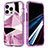 Coque Ultra Fine Silicone Souple Housse Etui 360 Degres Avant et Arriere YJ2 pour Apple iPhone 14 Pro Violet
