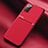 Coque Ultra Fine Silicone Souple Housse Etui avec Aimante Magnetique pour Samsung Galaxy Note 20 5G Rouge