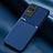 Coque Ultra Fine Silicone Souple Housse Etui avec Aimante Magnetique pour Xiaomi Poco F4 5G Bleu