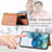 Coque Ultra Fine Silicone Souple Housse Etui avec Aimante Magnetique S01D pour Samsung Galaxy S20 Plus 5G Petit