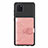 Coque Ultra Fine Silicone Souple Housse Etui avec Aimante Magnetique S02D pour Samsung Galaxy Note 10 Lite Rose
