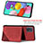 Coque Ultra Fine Silicone Souple Housse Etui avec Aimante Magnetique S03D pour Samsung Galaxy A51 4G Petit