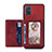 Coque Ultra Fine Silicone Souple Housse Etui avec Aimante Magnetique S03D pour Samsung Galaxy A51 4G Petit