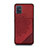Coque Ultra Fine Silicone Souple Housse Etui avec Aimante Magnetique S03D pour Samsung Galaxy A71 4G A715 Rouge