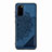 Coque Ultra Fine Silicone Souple Housse Etui avec Aimante Magnetique S03D pour Samsung Galaxy S20 5G Bleu