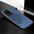 Coque Ultra Fine Silicone Souple Housse Etui avec Aimante Magnetique S04D pour Samsung Galaxy S20 Ultra Bleu