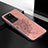 Coque Ultra Fine Silicone Souple Housse Etui avec Aimante Magnetique S04D pour Samsung Galaxy S20 Ultra Or Rose