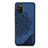 Coque Ultra Fine Silicone Souple Housse Etui avec Aimante Magnetique S05D pour Samsung Galaxy M02s Bleu