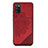 Coque Ultra Fine Silicone Souple Housse Etui avec Aimante Magnetique S05D pour Samsung Galaxy M02s Rouge