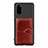 Coque Ultra Fine Silicone Souple Housse Etui avec Aimante Magnetique S13D pour Samsung Galaxy S20 5G Marron
