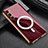 Coque Ultra Fine Silicone Souple Housse Etui avec Mag-Safe Magnetic Magnetique AC1 pour Samsung Galaxy S23 5G Rouge