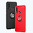 Coque Ultra Fine Silicone Souple Housse Etui avec Support Bague Anneau Aimante Magnetique A01 pour Huawei P Smart (2019) Petit