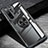 Coque Ultra Fine Silicone Souple Housse Etui avec Support Bague Anneau Aimante Magnetique A01 pour Huawei P30 Pro New Edition Noir