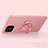 Coque Ultra Fine Silicone Souple Housse Etui avec Support Bague Anneau Aimante Magnetique A03 pour Oppo A92s 5G Petit