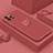 Coque Ultra Fine Silicone Souple Housse Etui avec Support Bague Anneau Aimante Magnetique A07 pour Apple iPhone 15 Pro Rouge
