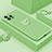 Coque Ultra Fine Silicone Souple Housse Etui avec Support Bague Anneau Aimante Magnetique A07 pour Apple iPhone 15 Pro Vert