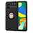 Coque Ultra Fine Silicone Souple Housse Etui avec Support Bague Anneau Aimante Magnetique JM1 pour Samsung Galaxy F52 5G Petit