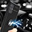 Coque Ultra Fine Silicone Souple Housse Etui avec Support Bague Anneau Aimante Magnetique JM2 pour Samsung Galaxy A71 5G Petit