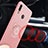 Coque Ultra Fine Silicone Souple Housse Etui avec Support Bague Anneau Aimante Magnetique pour Huawei P Smart (2019) Petit