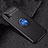 Coque Ultra Fine Silicone Souple Housse Etui avec Support Bague Anneau Aimante Magnetique pour Huawei P30 Pro Bleu et Noir