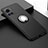 Coque Ultra Fine Silicone Souple Housse Etui avec Support Bague Anneau Aimante Magnetique pour Motorola Moto Edge 30 Ultra 5G Noir