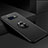 Coque Ultra Fine Silicone Souple Housse Etui avec Support Bague Anneau Aimante Magnetique pour Samsung Galaxy S10 Noir