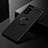 Coque Ultra Fine Silicone Souple Housse Etui avec Support Bague Anneau Aimante Magnetique pour Samsung Galaxy S20 FE 5G Noir