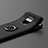 Coque Ultra Fine Silicone Souple Housse Etui avec Support Bague Anneau Aimante Magnetique pour Xiaomi Redmi Note 9S Petit