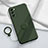Coque Ultra Fine Silicone Souple Housse Etui avec Support Bague Anneau Aimante Magnetique S01 pour Samsung Galaxy S20 FE (2022) 5G Vert Nuit