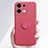 Coque Ultra Fine Silicone Souple Housse Etui avec Support Bague Anneau Aimante Magnetique S04 pour Xiaomi Redmi Note 13 5G Petit