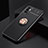 Coque Ultra Fine Silicone Souple Housse Etui avec Support Bague Anneau Aimante Magnetique SD2 pour Xiaomi Redmi Note 10T 5G Or et Noir