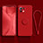 Coque Ultra Fine Silicone Souple Housse Etui avec Support Bague Anneau Aimante Magnetique T03 pour Xiaomi Mi 11 5G Rouge
