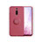 Coque Ultra Fine Silicone Souple Housse Etui avec Support Bague Anneau Aimante Magnetique T07 pour Xiaomi Mi 9T Rouge