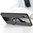 Coque Ultra Fine Silicone Souple Housse Etui avec Support Bague Anneau Aimante Magnetique X01L pour Samsung Galaxy A30 Petit