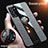 Coque Ultra Fine Silicone Souple Housse Etui avec Support Bague Anneau Aimante Magnetique X01L pour Samsung Galaxy Note 20 5G Petit