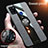 Coque Ultra Fine Silicone Souple Housse Etui avec Support Bague Anneau Aimante Magnetique X02L pour Samsung Galaxy A21s Petit